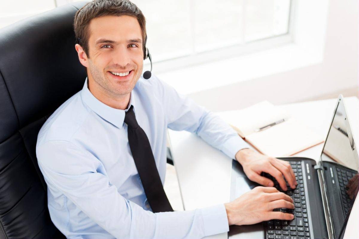 Support agent ready to help with business listings